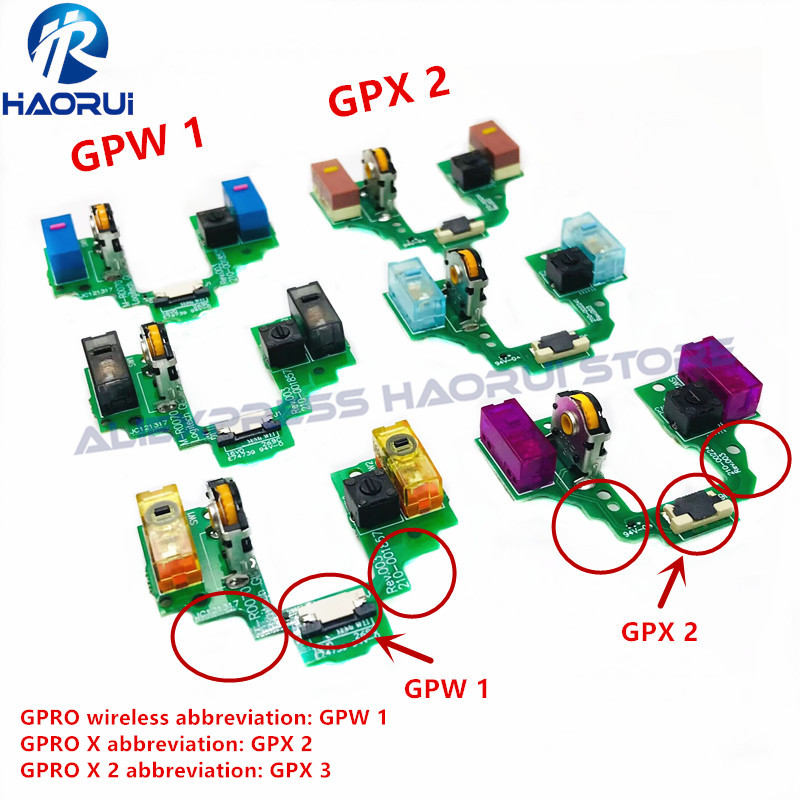 Tech Acc - Mouse Key Board Button PCB For