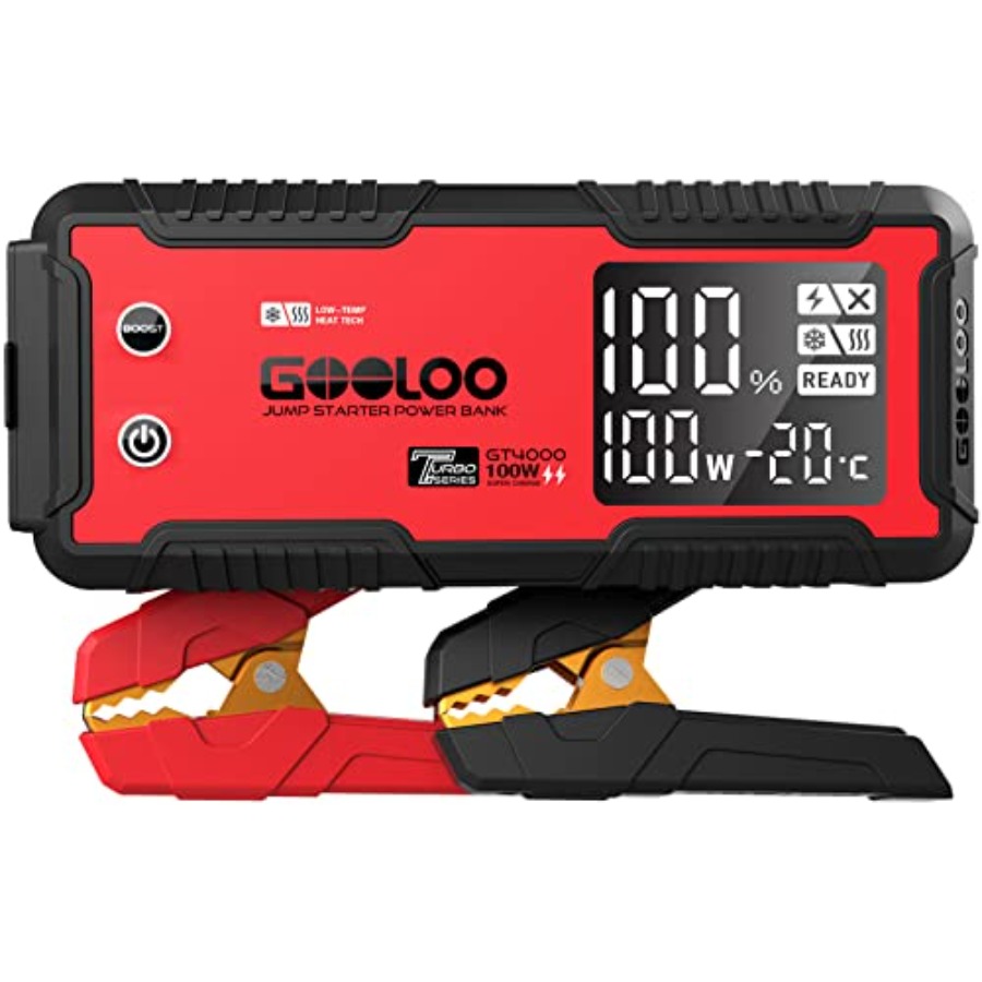 Accessories Tech Pack - GOOLOO GT4000 Car Jump Starter 4000A