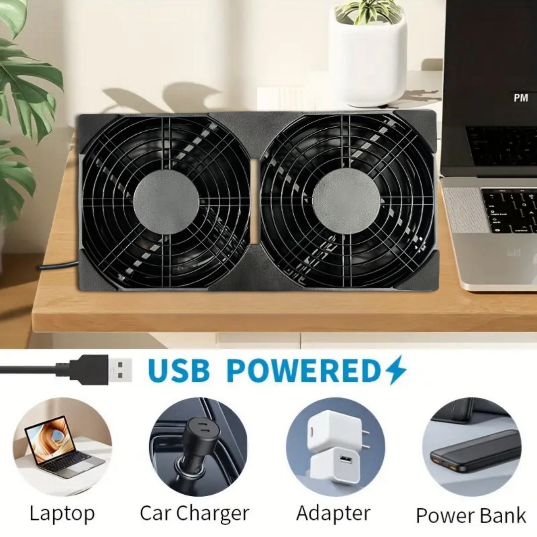 Usb Fan Silent - Router Cooling Fan DIY PC Cooler