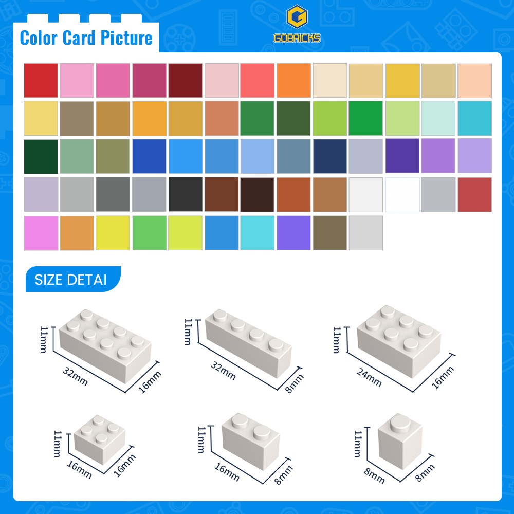 Gobricks 50pcs 3001 MOC Access - مراجعة X Tech Accessories وسعره