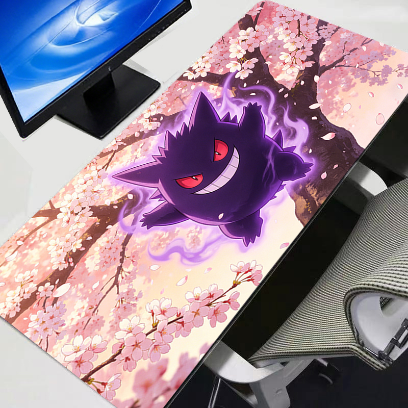 Mouse Pad Gengar Pokemon Pikac - مراجعة Tech Accessories Desk وسعره