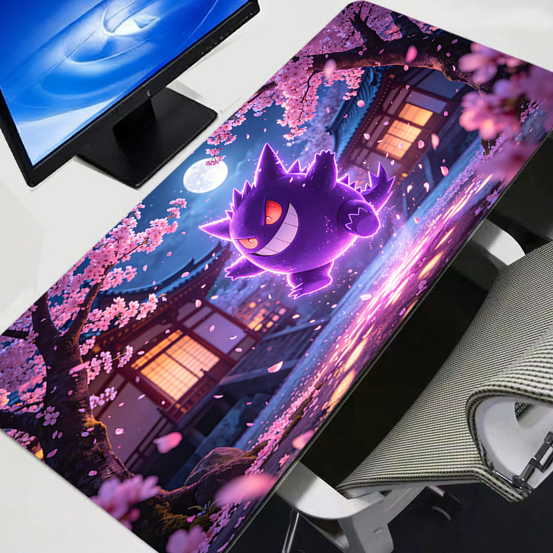 Mouse Pad Gengar Pokemon Pikac - مراجعة Tech Accessories Desk وسعره