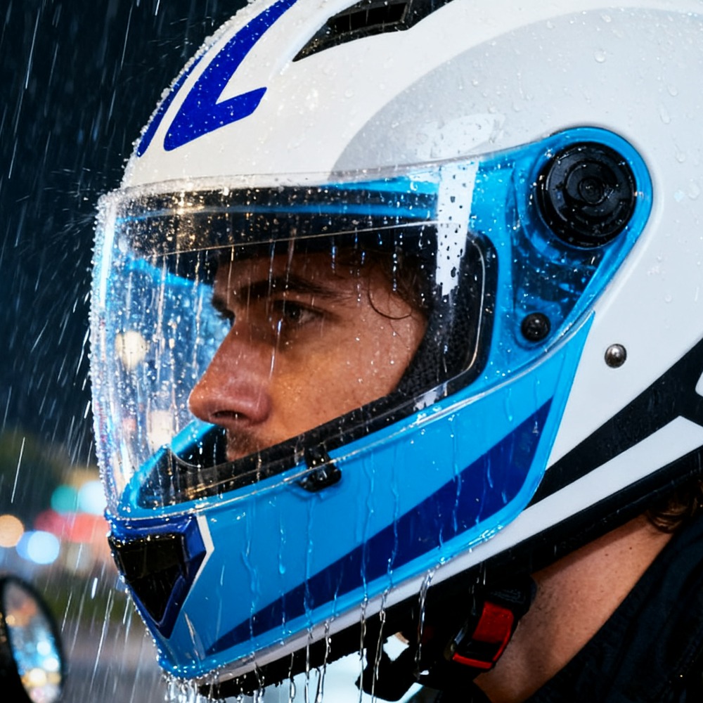 Helmet Anti Fog & Rain Film Un - مراجعة Universal Tech Accessories وسعره