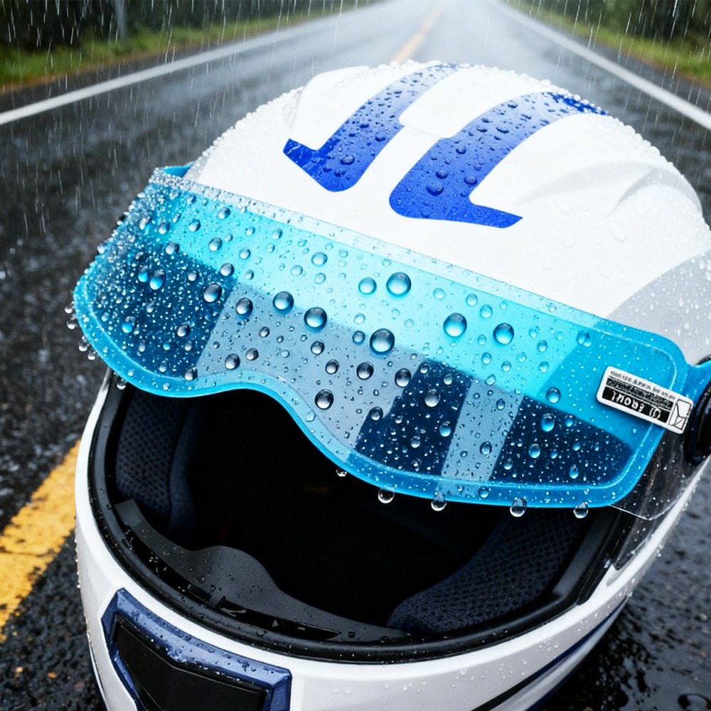 Helmet Anti Fog & Rain Film Un - مراجعة Universal Tech Accessories وسعره