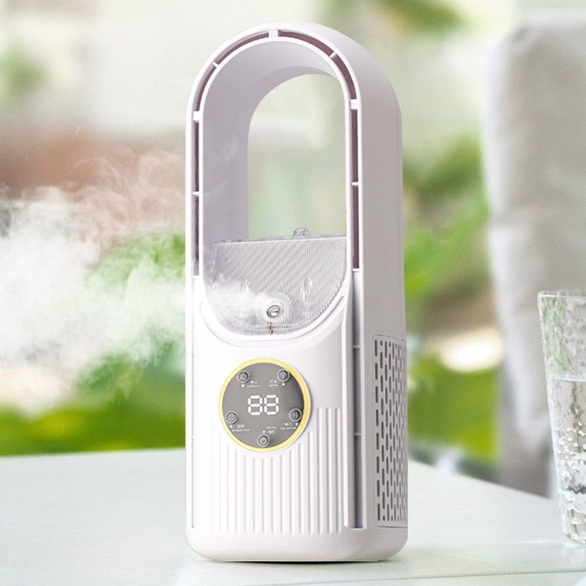 Portable USB Air Cooler Leafle - مراجعة Usb Fan Silent وسعره
