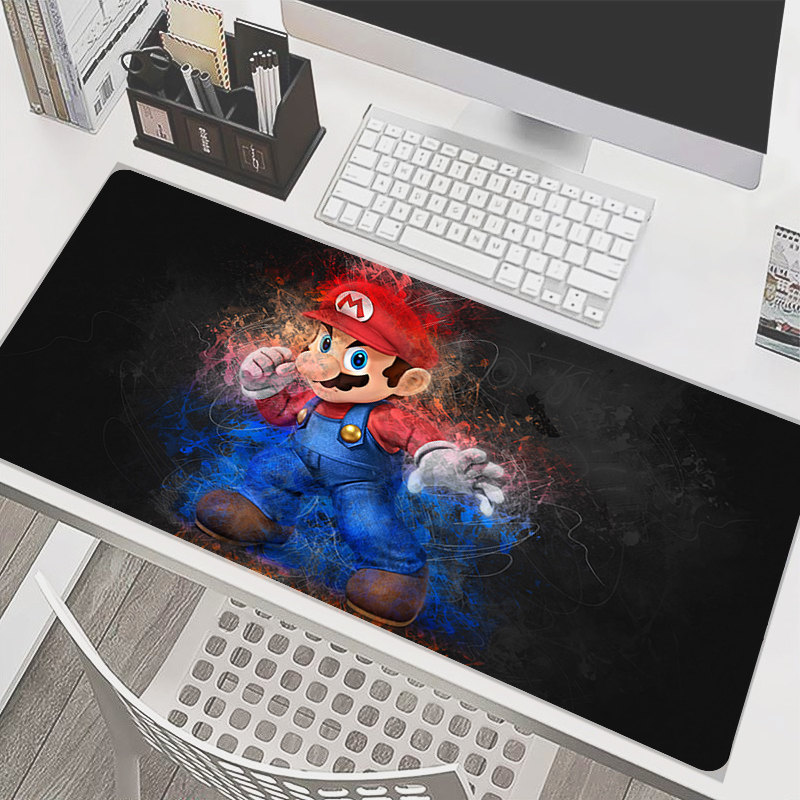 90x40cm Mouse Pad M-Mario Anim - مراجعة Tech Gaming Accessories وسعره