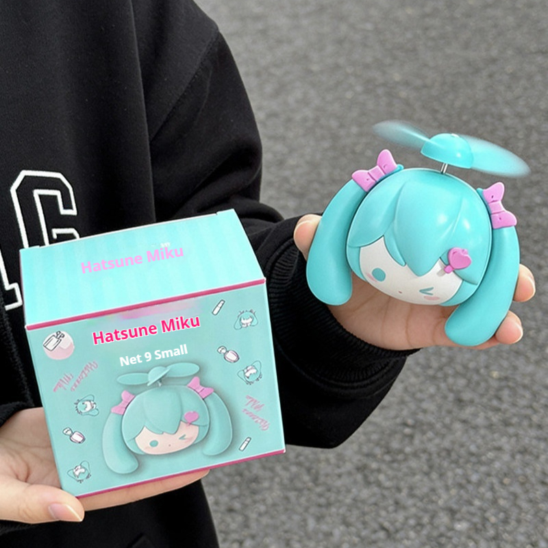 Cute Miku Mini Handheld Fan Us - مراجعة Usb Fan Silent وسعره