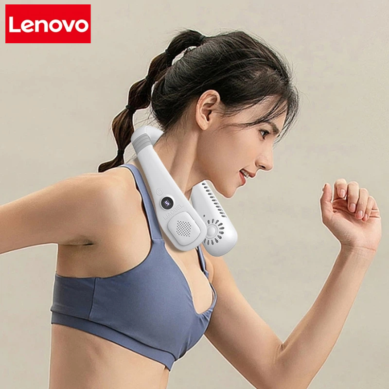 Lenovo Neck Bladeless Fan Mini - مراجعة Usb Fan Silent وسعره