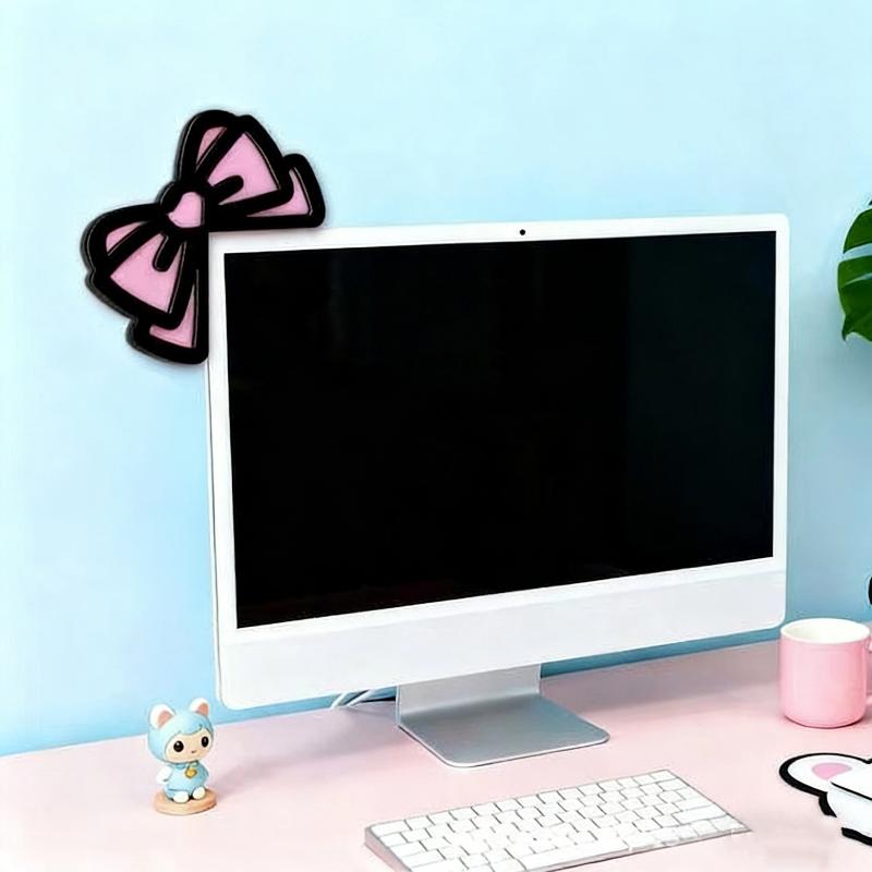 New 1/2Pcs Wooden Bowknot PC A - مراجعة Tech Gaming Accessories وسعره