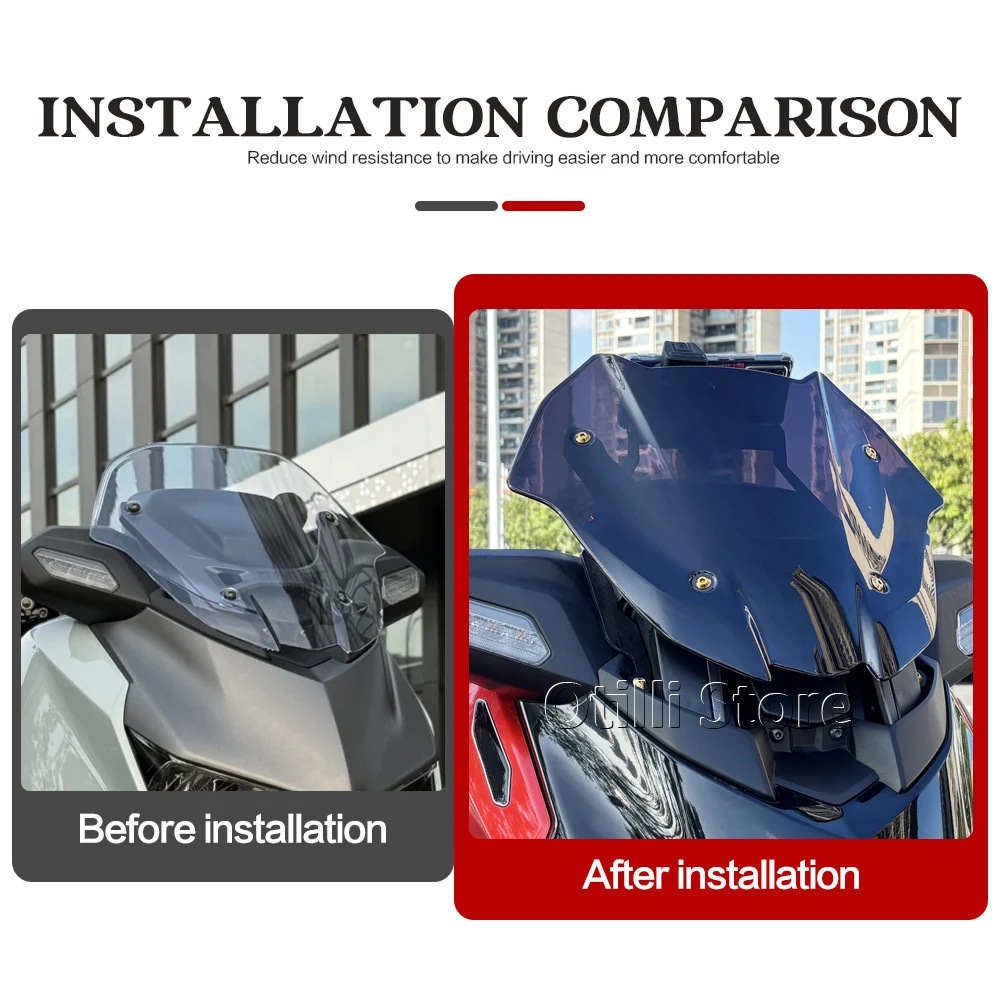 Windscreen For YAMAHA X-MAX 30 - مراجعة X Tech Accessories وسعره
