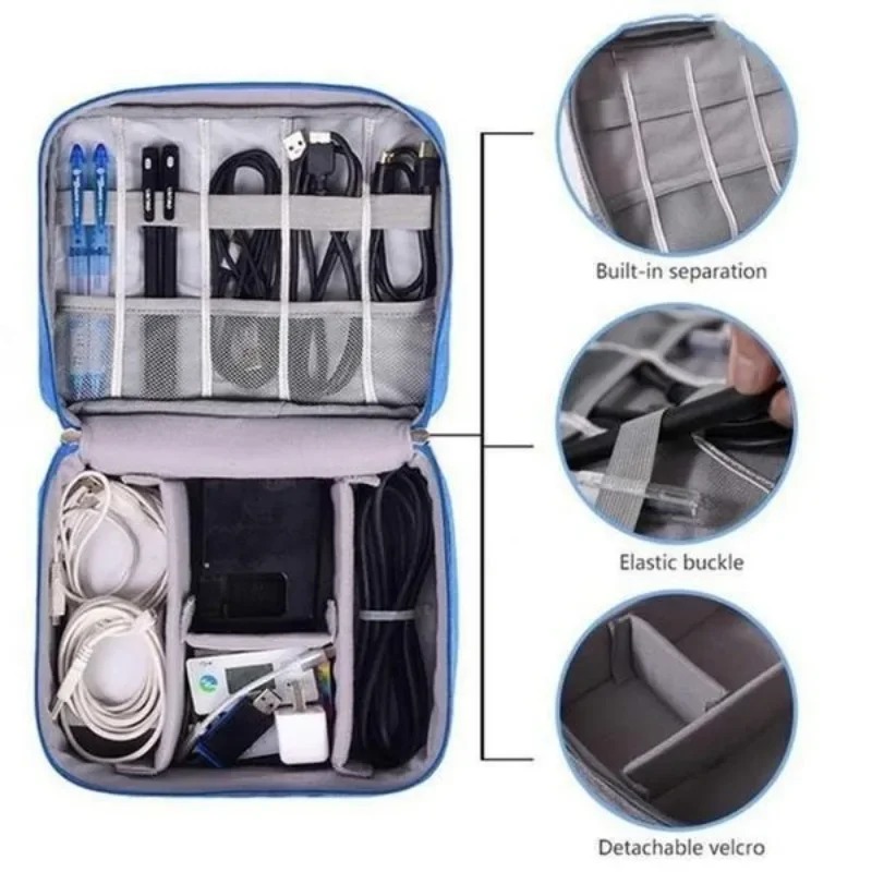 Electronics Organizer Travel C - مراجعة Tech Accessories To Gift وسعره