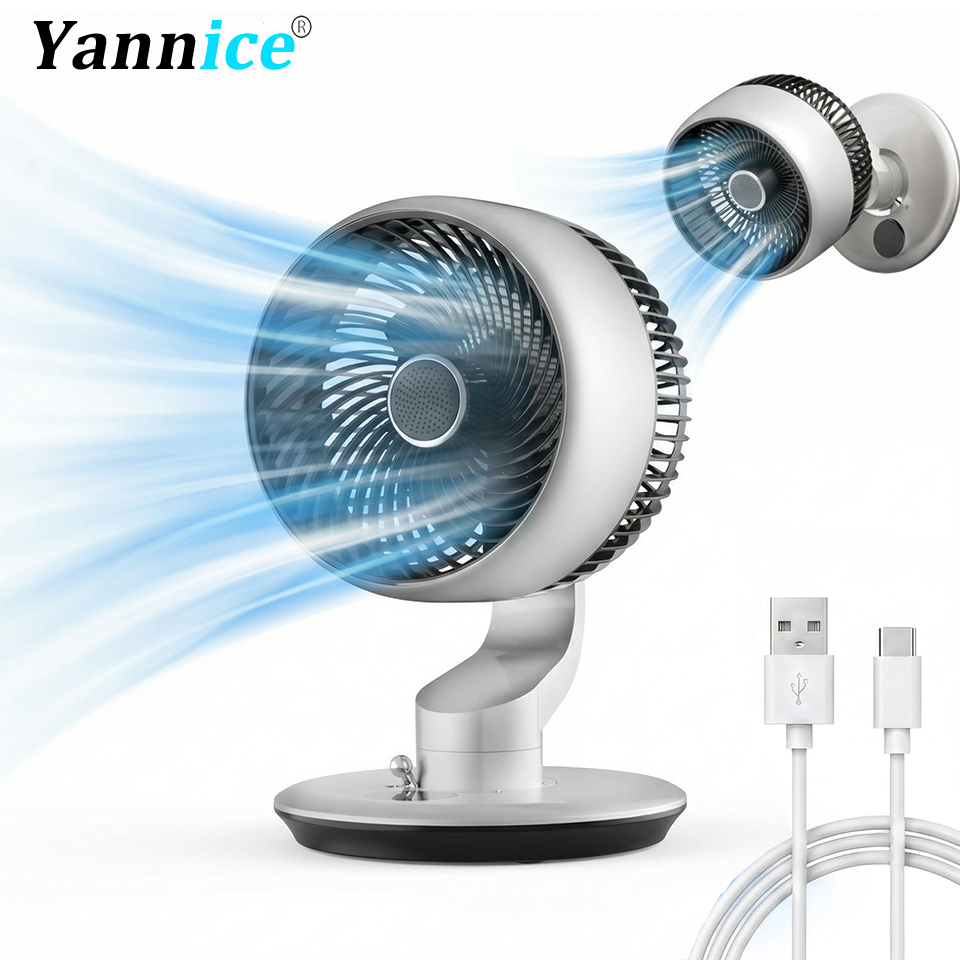 7800mAh USB Desk Fan 5 Speed A - مراجعة Usb Fan Silent وسعره