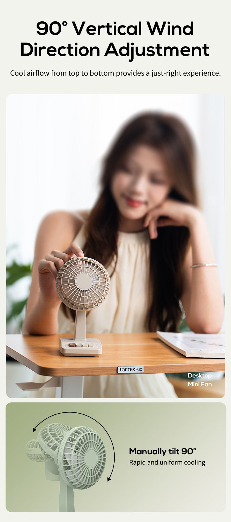 2026 New Retro Desktop Fan Por - مراجعة Usb Fan Silent وسعره