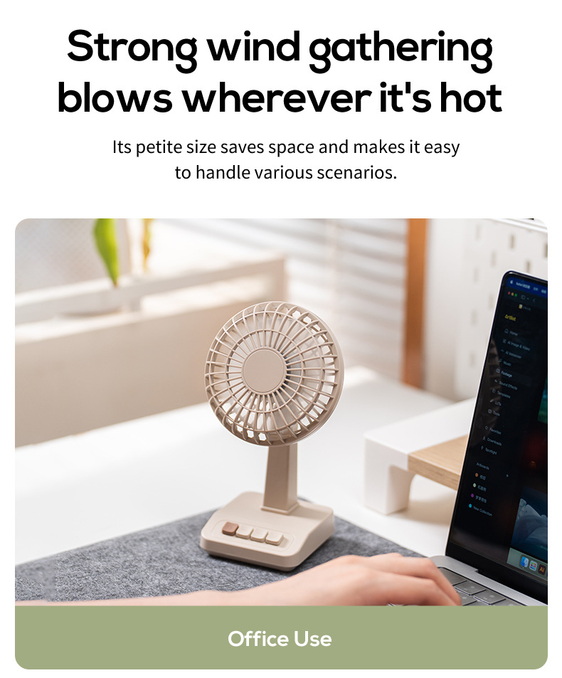 2026 New Retro Desktop Fan Por - مراجعة Usb Fan Silent وسعره
