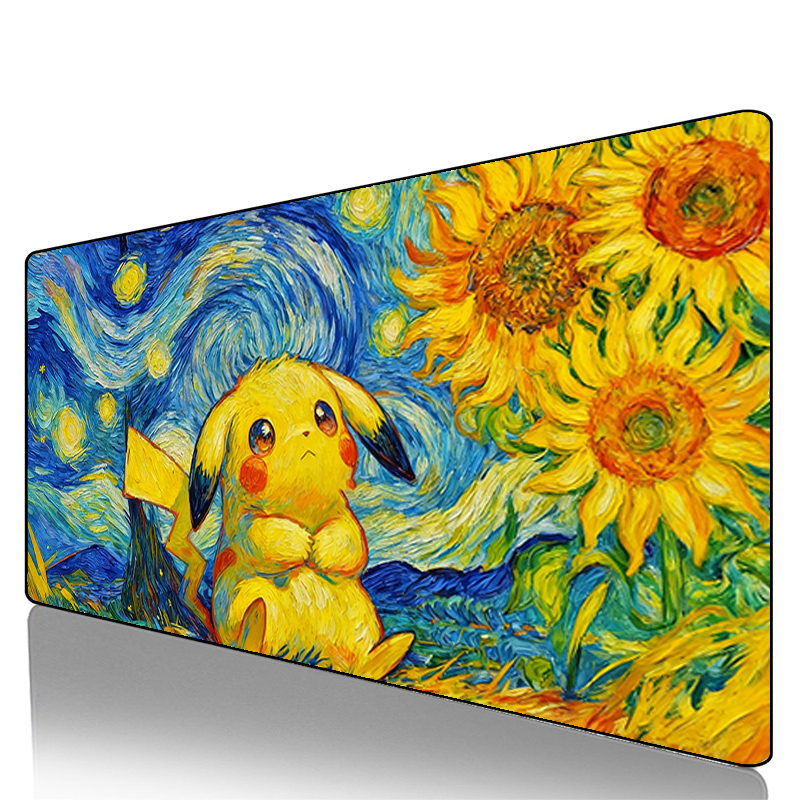 Mouse Pad Pokemon Pikachu Geng - مراجعة Tech Accessories Desk وسعره
