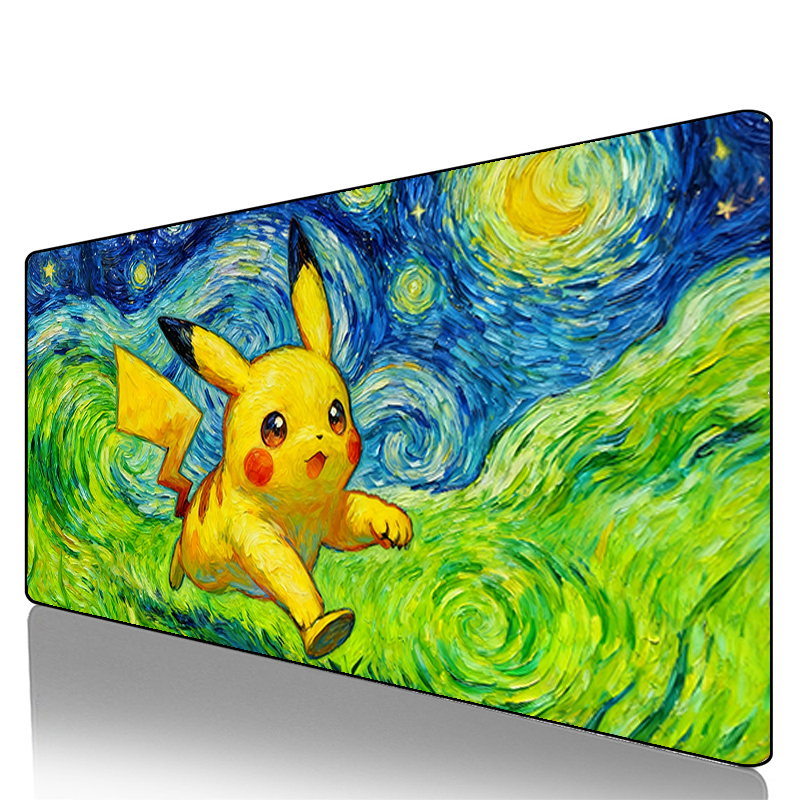Mouse Pad Pokemon Pikachu Geng - مراجعة Tech Accessories Desk وسعره