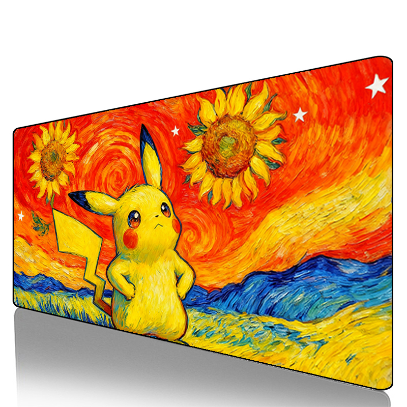Mouse Pad Pokemon Pikachu Geng - مراجعة Tech Accessories Desk وسعره