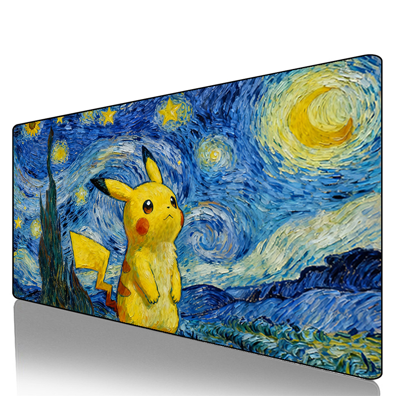 Mouse Pad Pokemon Pikachu Geng - مراجعة Tech Accessories Desk وسعره