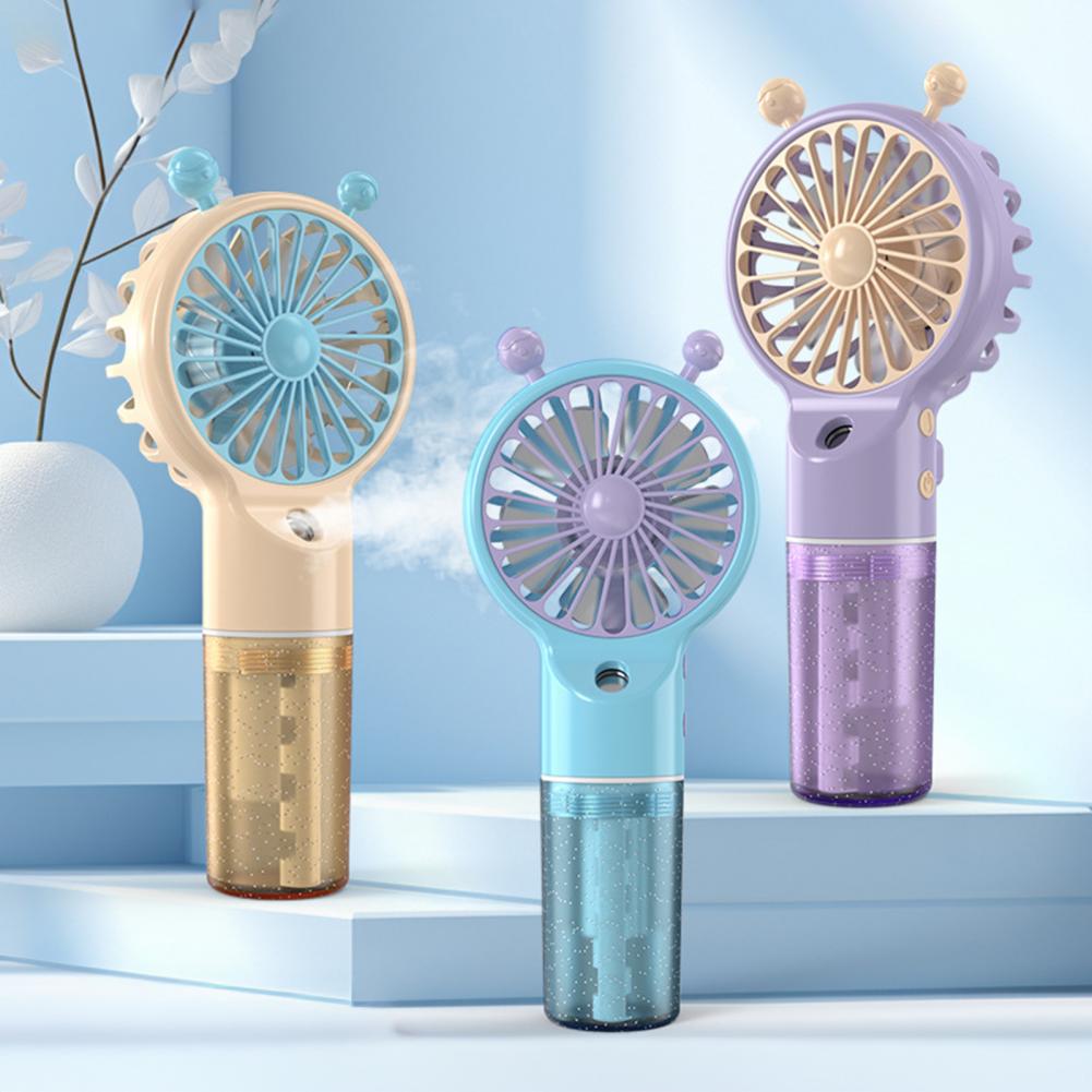 Spray Fan Cartoon Snail Design - مراجعة Usb Fan Silent وسعره