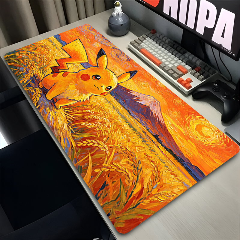 Mouse Pad Pokemon Pikachus Rub - مراجعة Tech Accessories Desk وسعره