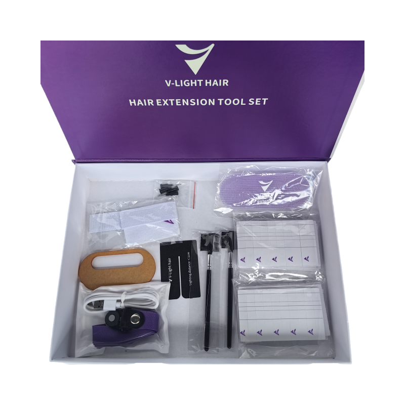 Black V-Light Seamless Hair Ex - مراجعة Tech Accessories Uk وسعره
