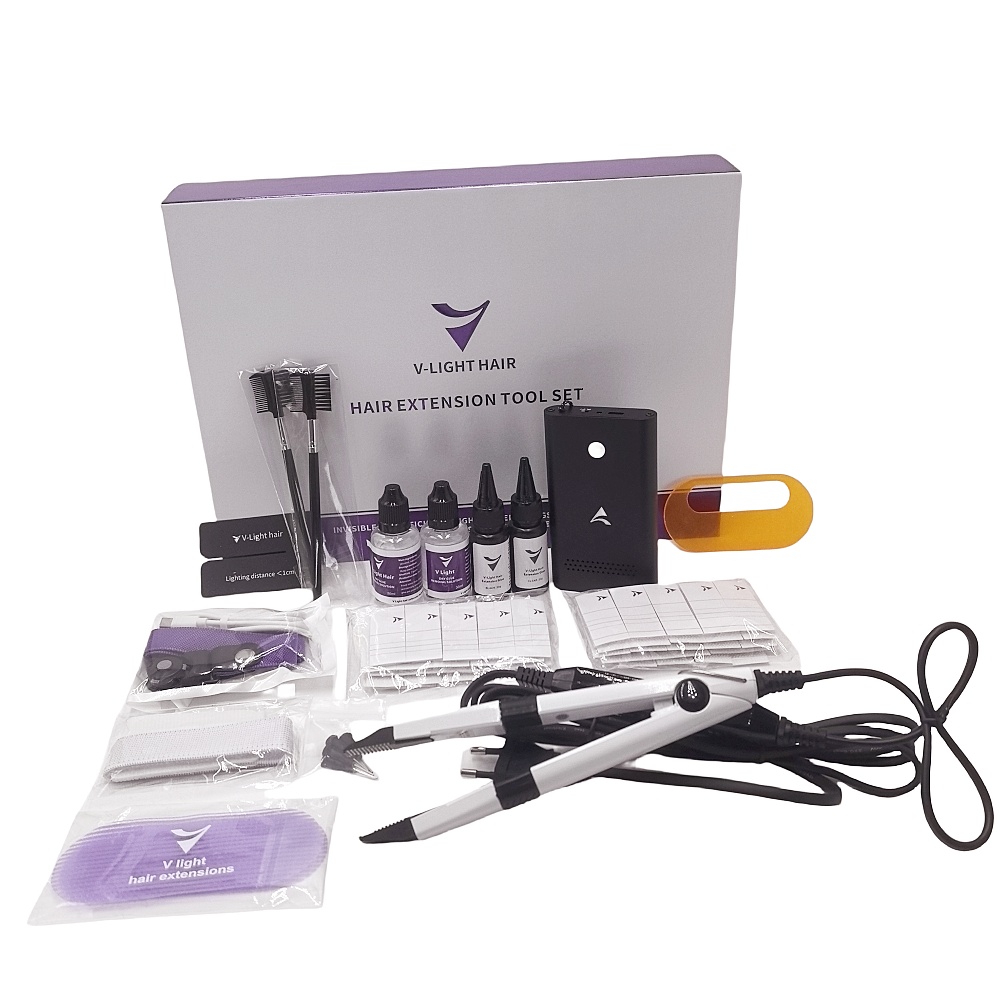 Black V-Light Seamless Hair Ex - مراجعة Tech Accessories Uk وسعره