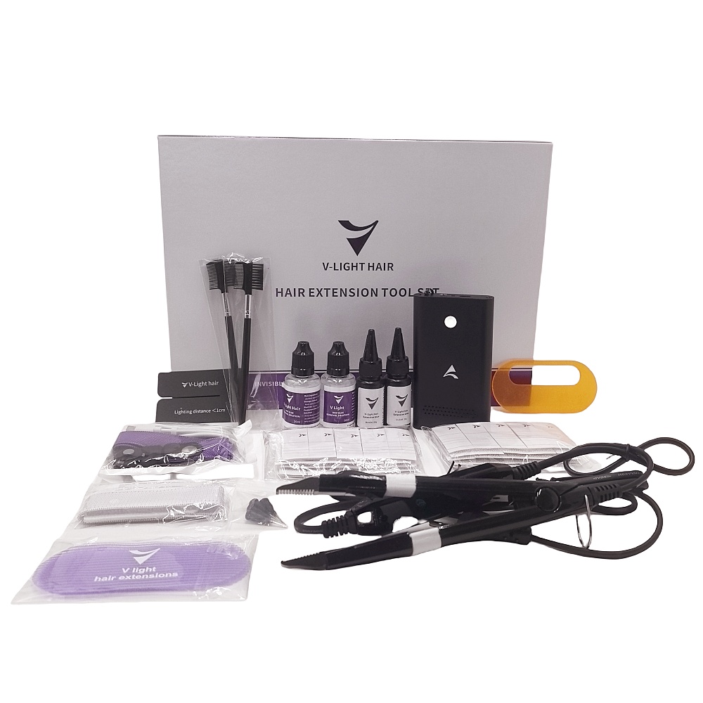 Black V-Light Seamless Hair Ex - مراجعة Tech Accessories Uk وسعره