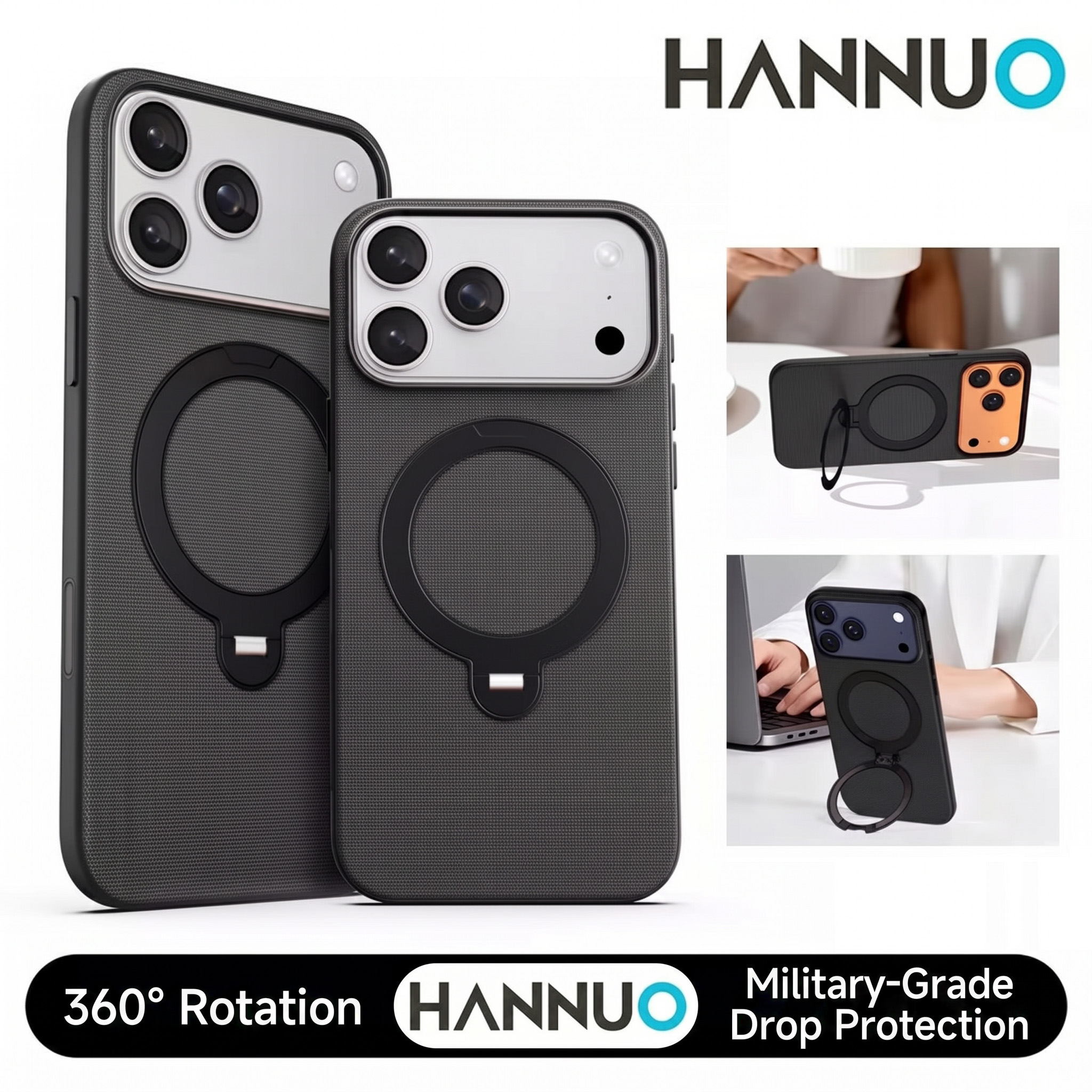 HANNUO Luxury Tech Woven Magne - مراجعة Tech Accessories Stand وسعره