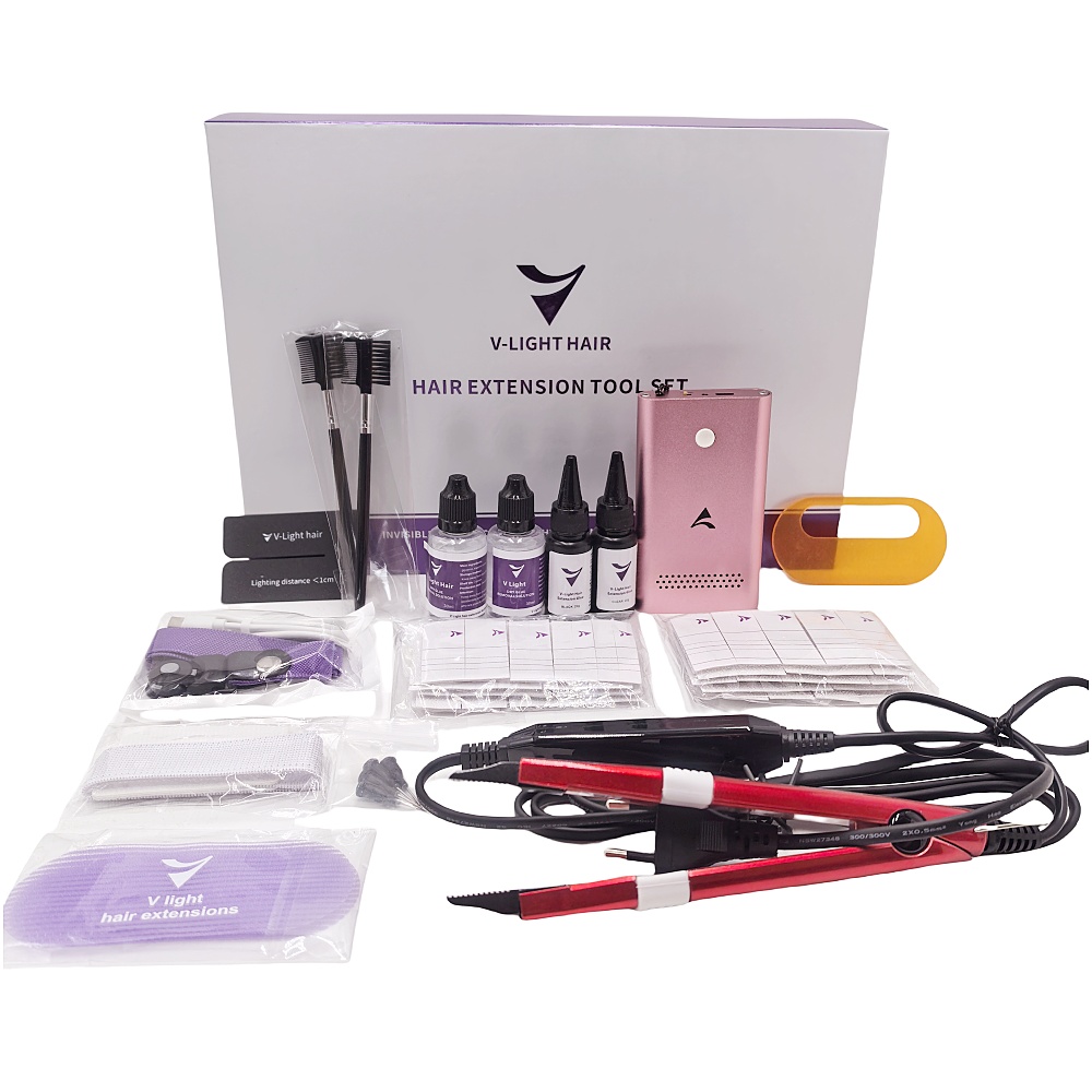 Pink V-Light Seamless Hair Ext - مراجعة Tech Accessories Uk وسعره