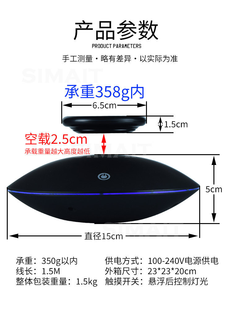 Magnetic Levitation Display St - مراجعة Tech Accessories Stand وسعره