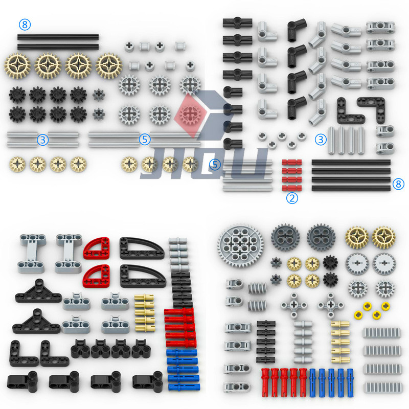 MOC Technology Bricks Accessor - مراجعة Tech Gear Accessories وسعره