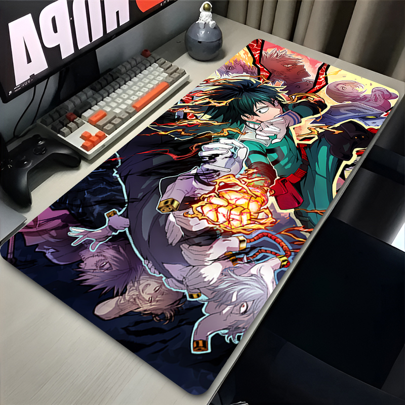 Mouse Pad Anime My Hero Academ - مراجعة Tech Accessories Desk وسعره