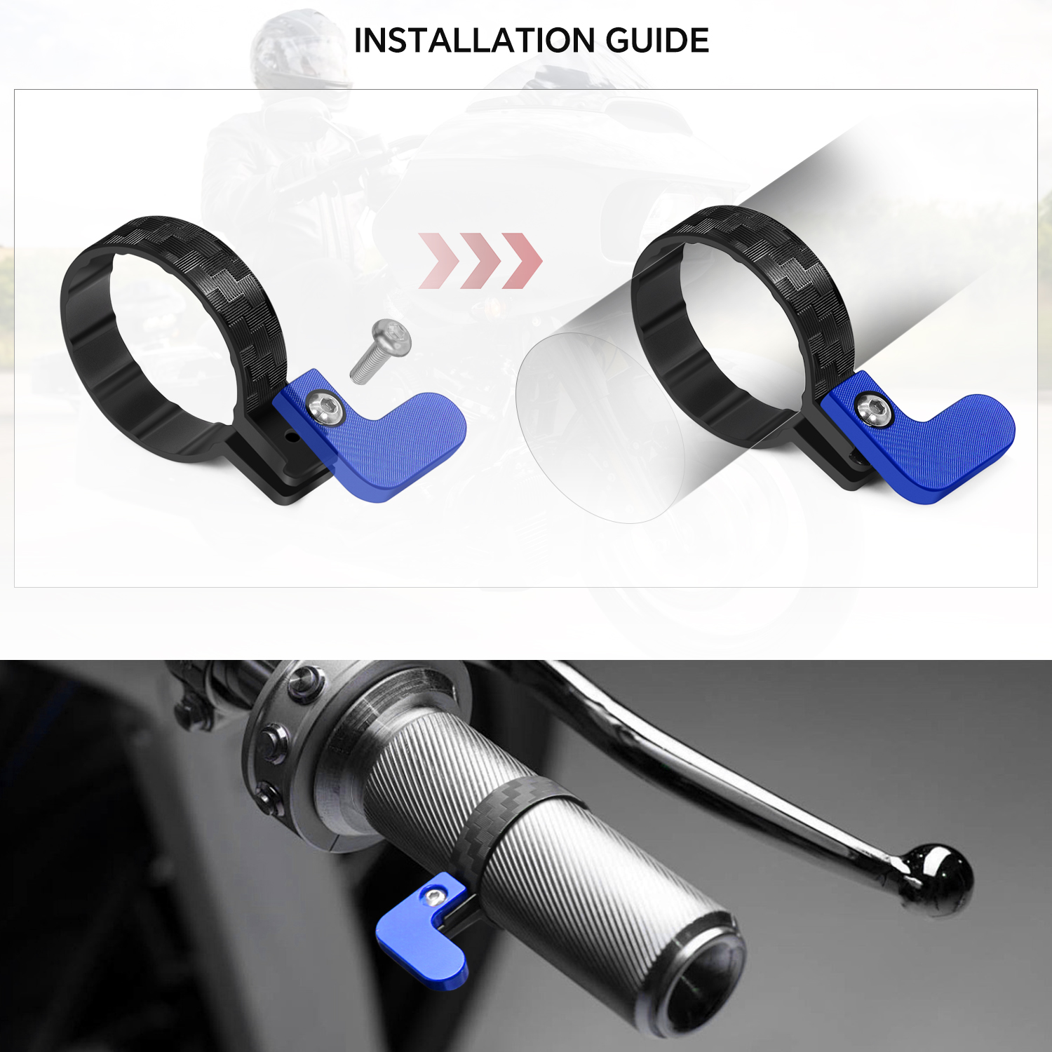 tmax Motorcycle CNC Universal  - مراجعة Universal Tech Accessories وسعره