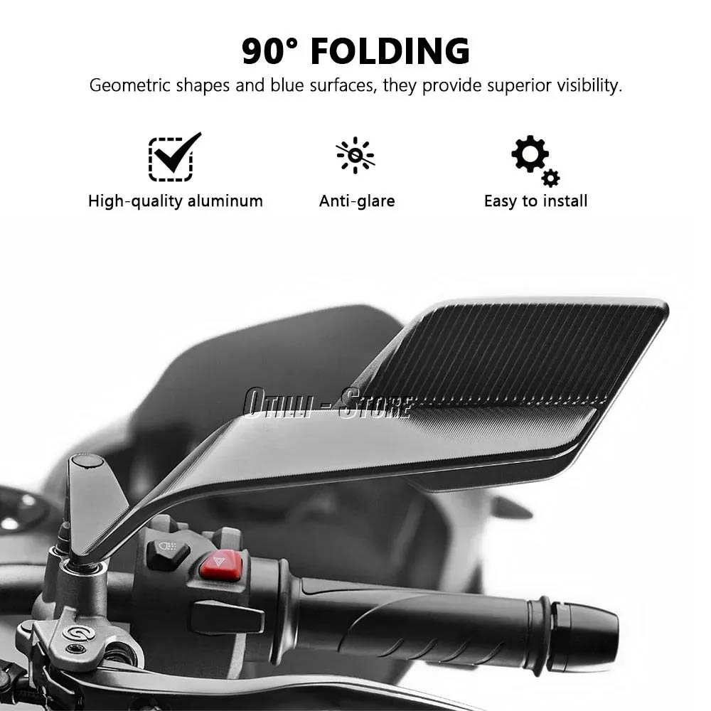 Motorcycle Side View Mirror Wi - مراجعة Universal Tech Accessories وسعره
