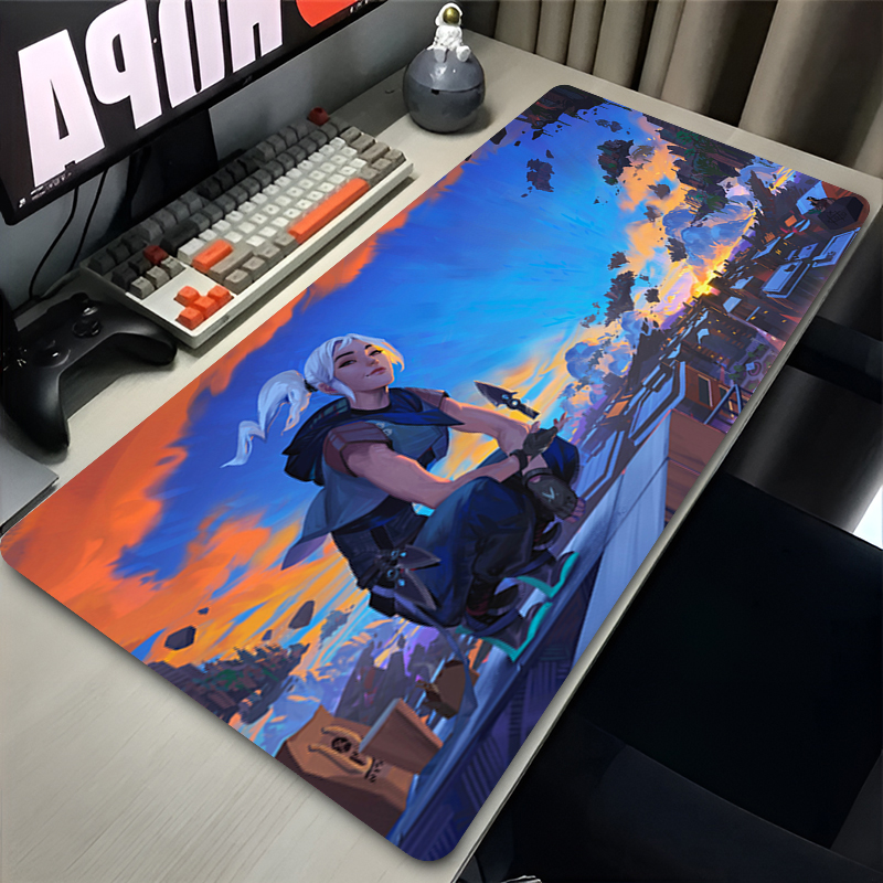 Mouse Pad Hot Game Valorant Je - مراجعة Tech Accessories Desk وسعره