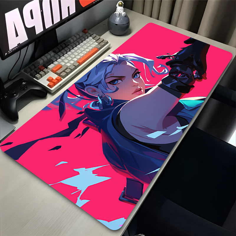 Mouse Pad Hot Game Valorant Je - مراجعة Tech Accessories Desk وسعره