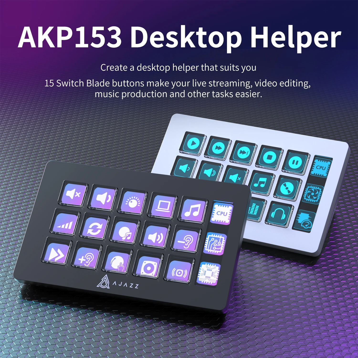 Ajazz AKP153E Multifunction Co - مراجعة Tech Gaming Accessories وسعره