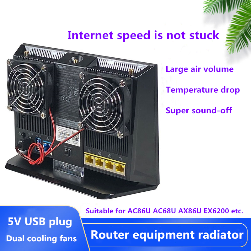 Dual fan high air volume ultra - مراجعة Usb Fan Silent وسعره