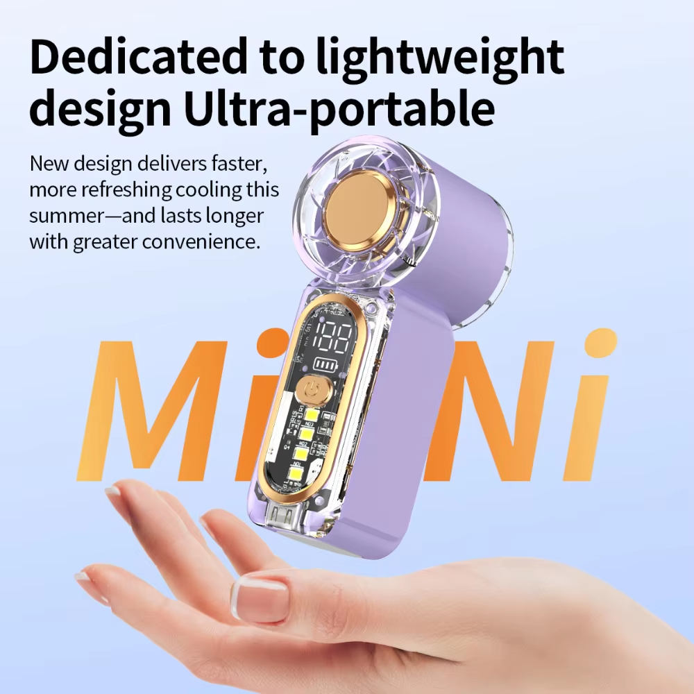 Mini Fan USB Rechargeable Stro - مراجعة Usb Fan Silent وسعره