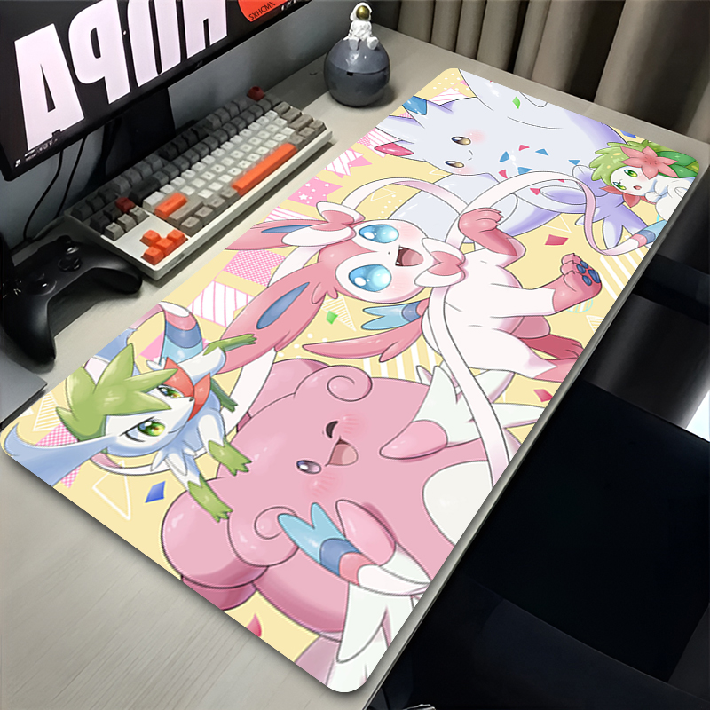 Large Pink Cute Mousepad XXL G - مراجعة Tech Accessories Desk وسعره
