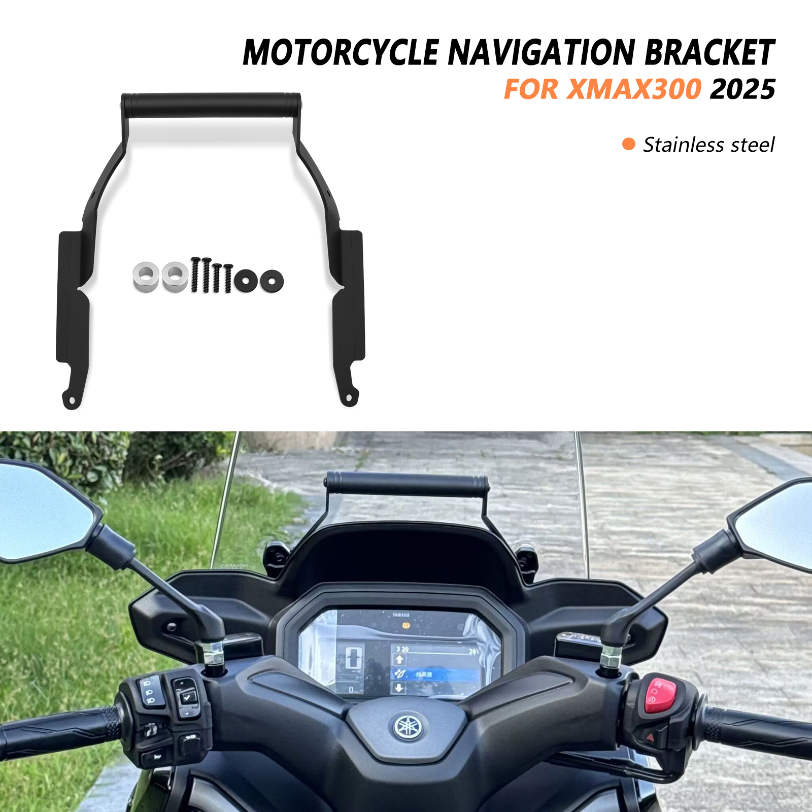 For YAMAHA XMAX 300 X-MAX 300  - مراجعة X Tech Accessories وسعره