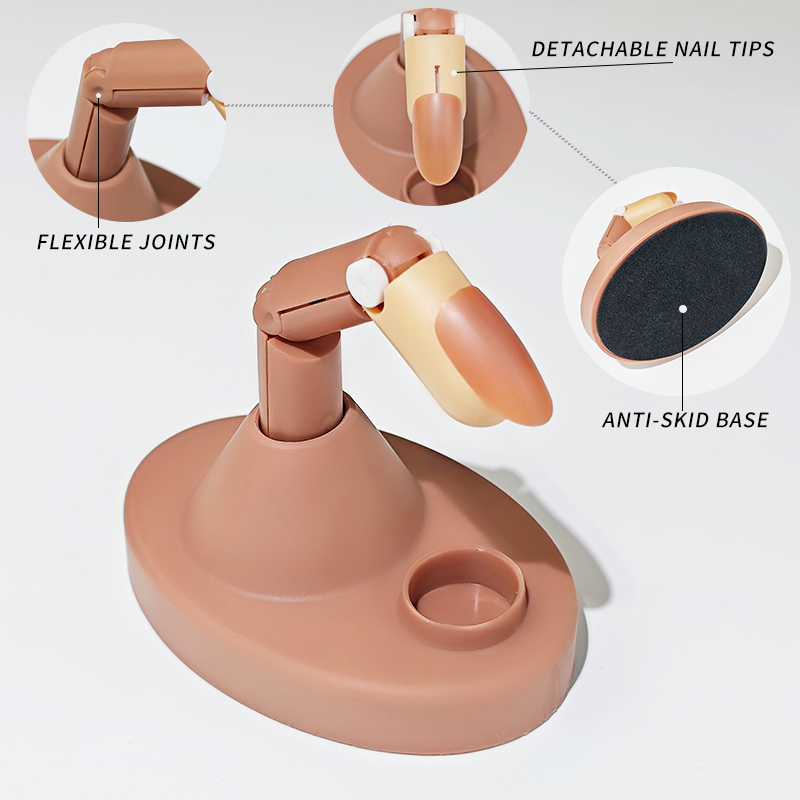 Nail Fake Practice Hand Movabl - مراجعة Tech Accessories Stand وسعره