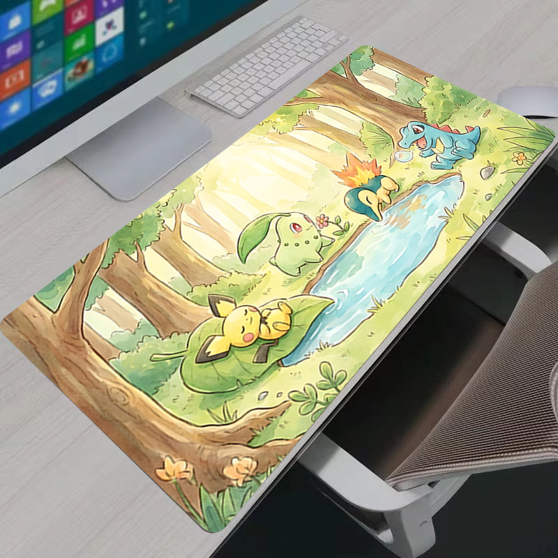 Mouse Pad Anime PC Gamer Cabin - مراجعة Tech Accessories Desk وسعره