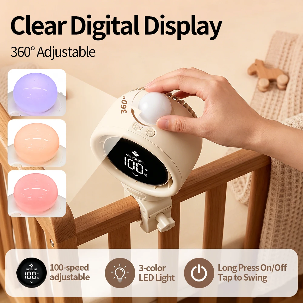 2026 New Portable Stroller Fan - مراجعة Usb Fan Silent وسعره