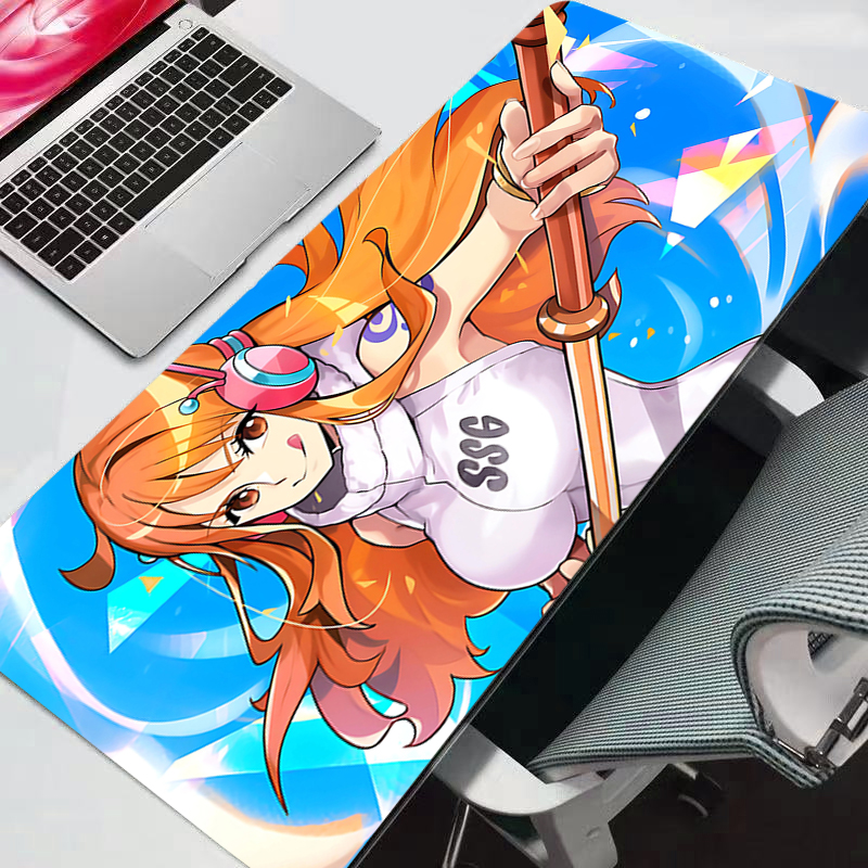 Mouse Pad One Piece Kawaii Gam - مراجعة Tech Accessories Desk وسعره