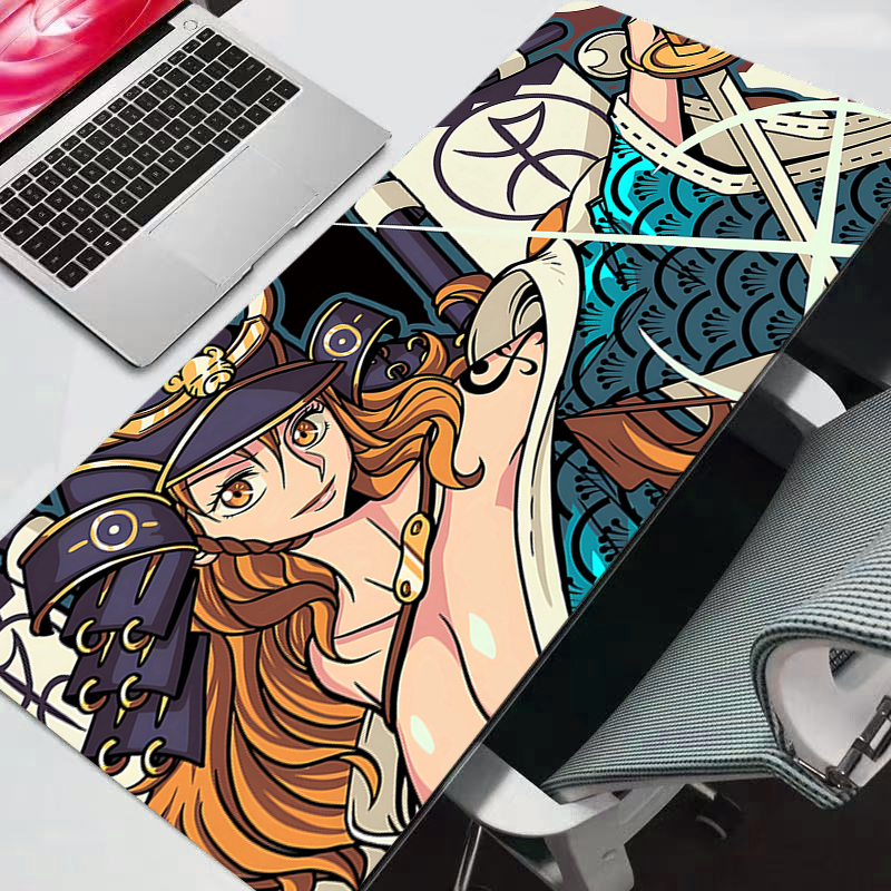 Mouse Pad One Piece Kawaii Gam - مراجعة Tech Accessories Desk وسعره